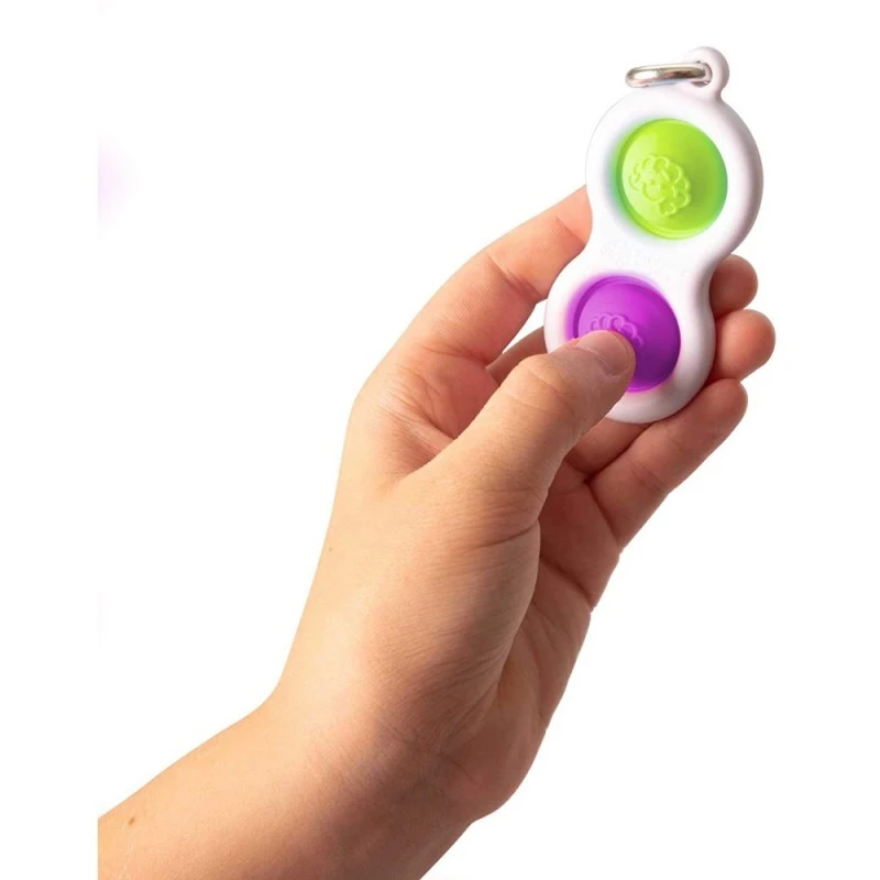 TOMY Fat Brain Toys Simple Dimple Ключодържател, 12м+, F211V